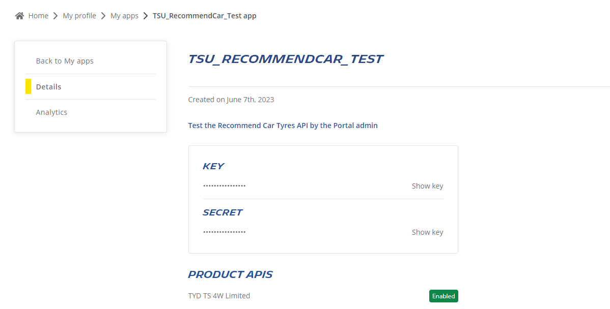 App