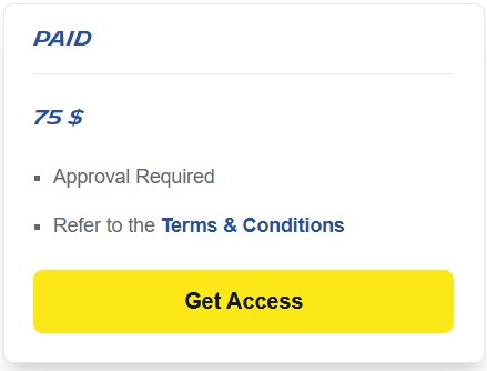 Paid plan
